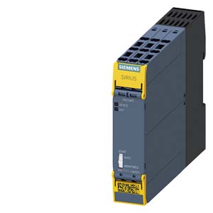 Sırıus 3sk1 Standart Emniyet Rölesi, Acil Durdurma, Mekanik Emniyet Şalteri, Manyetik Emniyet Şalteri 110-240vac/dc Besleme, 3no /1nc Kontak,  Cat 4 /sil 3 / Pl E, Otomatik Veya Denetlenen Reset