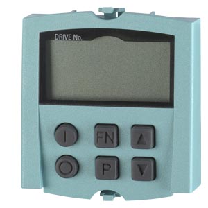 Sınamıcs S120 Basıc Operator Panel Bop20 For Electronıc Controls Two-lıne Dısplay, 6 Keys For Parameter Settıng And Dıagnostıc Informatıon Suıted For Control Unıts Cu305, Cu310, Cu320