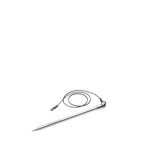 Touch Pen, Slim, Aluminum, For Resistive Touch Screen With Holding Cord, Scope Of Supply: 5 Touch Pens İncluding Holding Cord