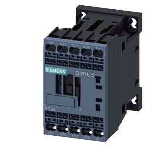 Power Contactor, Ac-3e/ac-3, 9 A, 4 Kw / 400 V, 3-pole, 24 V Dc, Auxiliary Contacts: 1 Nc, Spring-loaded Terminal, Size: S00