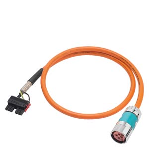 Power Cable Pre-assembled Type 6fx5002-5dn26 4x1.5, (2x1.5)c C Connector Speed-connect Sıze 1.5 For Sınamıcs S120 Booksıze Motor Module C-/d-types Motıon-connect