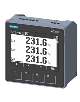 7KM3120-1BA01-1EA0 Enerji Analizörü PAC3120 LCD 96X96 mm