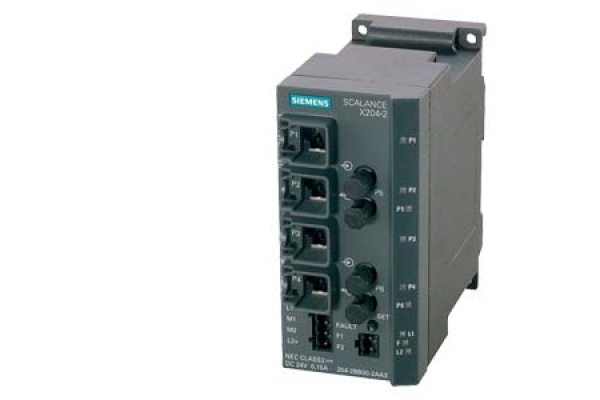 6GK5204-2BB10-2AA3 SCALANCE X204-2, MANAGED IE SWİTCH, 4X 10/100 MB?