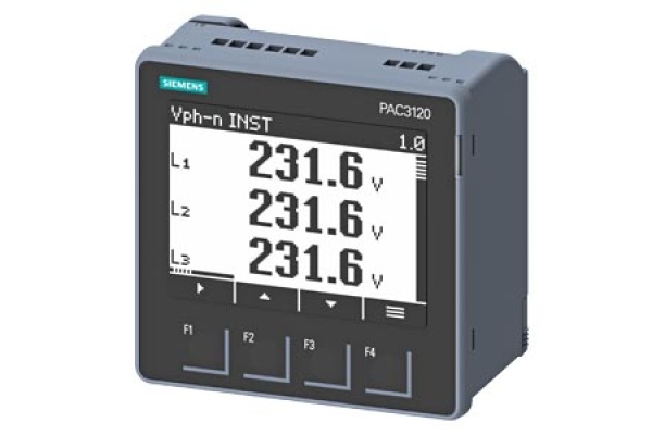 7KM3120-1BA01-1EA0 Enerji Analizörü PAC3120 LCD 96X96 mm