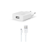 ttec SmartCharger 2.1A Seyahat Şarj Aleti + Micro USB Kablo Beyaz