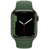 Apple Watch Seri 7 Gps, 41MM Yeşil Alüminyum Kasa ve Yeşil Spor Kordon