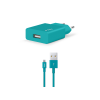 ttec SmartCharger 2.1A Seyahat Şarj Aleti + Micro USB Kablo Yeşil