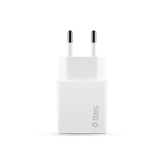 ttec SmartCharger 2.1A Seyahat Şarj Aleti + Micro USB Kablo Beyaz