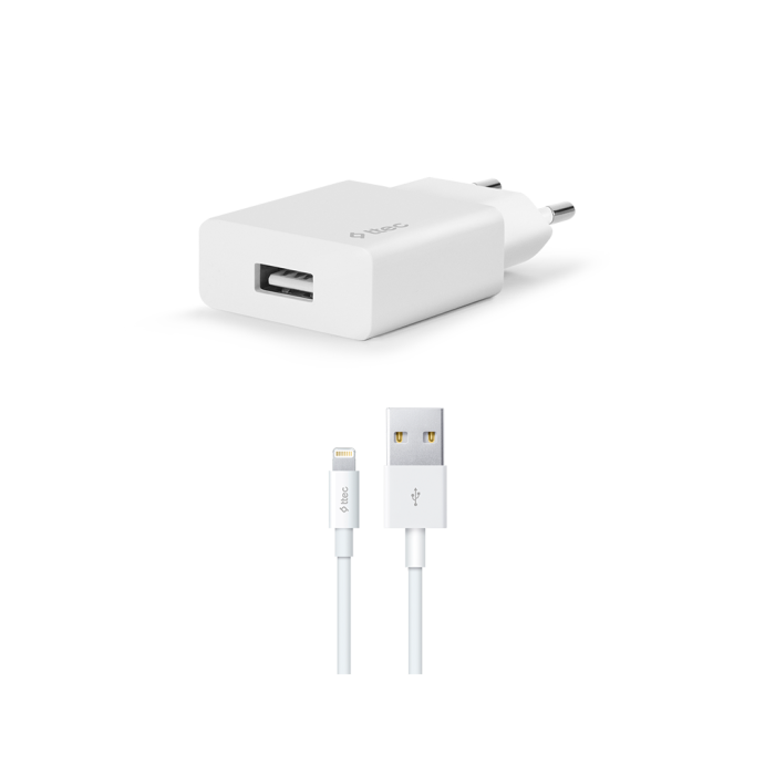 ttec SmartCharger 2.1A Seyahat Şarj Aleti + Lightning Kablo