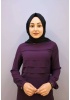 ÇINAR ÖZKAN KADIN ŞERİT GEÇİŞLİ ELBİSE