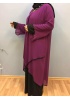 SAFİR KADIN TAŞ İŞLEMELİ ASİMETRİK KESİM ELBİSE