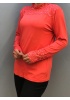 EFRAZE KADIN DANTELLİ UZUN KOLLU BODY