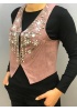 ON FASHİON KADIN TAŞ İŞLEME DETAYLI BOLERO