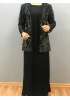 LORELLE KADIN UZUN KOLLU DÜZ ELBİSE