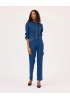 YENİ SEÇİL KADIN cepli jean tulum 10002422210003