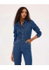 YENİ SEÇİL KADIN cepli jean tulum 10002422210003