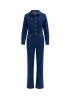 YENİ SEÇİL KADIN cepli jean tulum 10002422210003