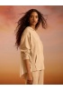 YENİ SEÇİL KADIN kapüşonlu sırt detaylı cepli sweatshirt 10002422310007
