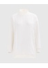 YENİ SEÇİL KADIN dik yaka örgü desen sweatshirt 10002422311006
