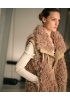 YENİ İPEKYOL KADIN Geniş yakalı shearling yelek IW6240012138
