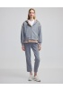 YENİ İPEKYOL KADIN Colorblock scuba sweatshirt IW6240091047
