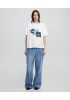 YENİ İPEKYOL KADIN Denim aplikeli tişört IS1250070058