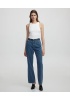 YENİ İPEKYOL KADIN Monogram baskılı jean pantolon IS1250018004