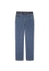 YENİ İPEKYOL KADIN Monogram baskılı jean pantolon IS1250018004