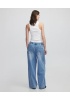 YENİ İPEKYOL KADIN Elastik bel denim pantolon IS1250003128