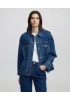 YENİ İPEKYOL KADIN Çiçek aplikeli denim mont IS1250012018