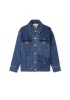 YENİ İPEKYOL KADIN Çiçek aplikeli denim mont IS1250012018