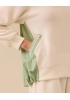 YENİ SEÇİL KADIN çift kumaşlı cepli beli büzgülü sweatshirt 10002512310003