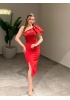 YENİ VERDA MODA KADIN TEDRA ABİYE ELBİSE TEDRA