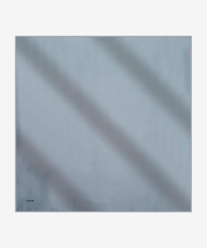 Aker Düz Taşlanmış İpek Krep Saten Eşarp 90X90