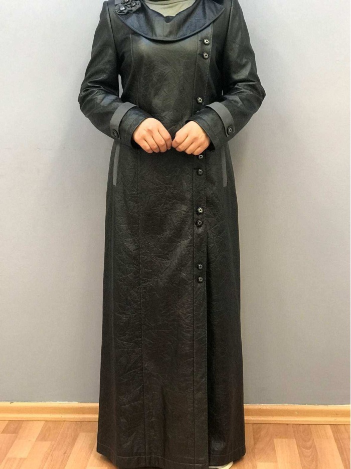 MANTOCU KADIN BEBE YAKA DERİ PARDESÜ