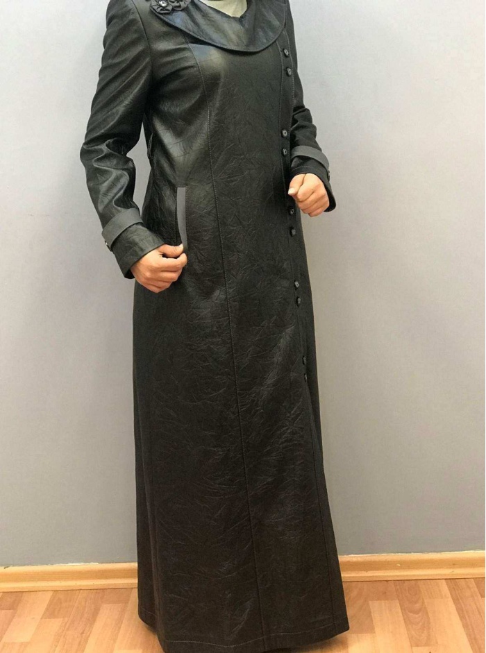 MANTOCU KADIN BEBE YAKA DERİ PARDESÜ