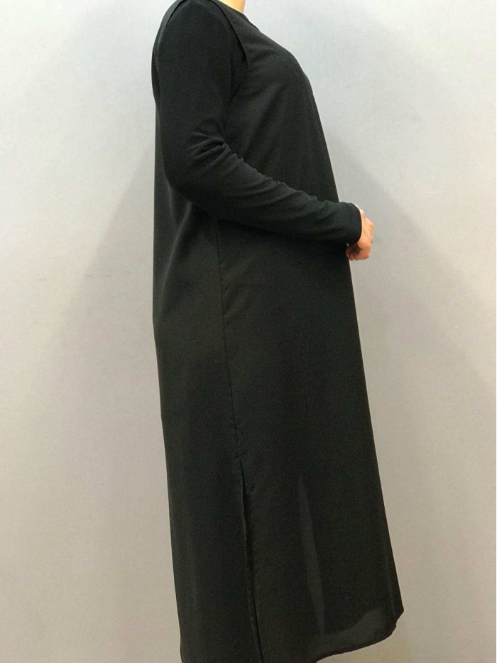 AKER KADIN ŞİFON DETAYLI UZUN TUNİK