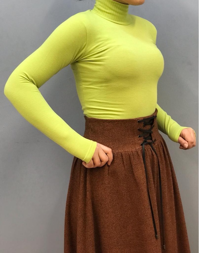 HİSSET KADIN BALIKÇI YAKA 36-38-40 BEDENE UYGUNDUR