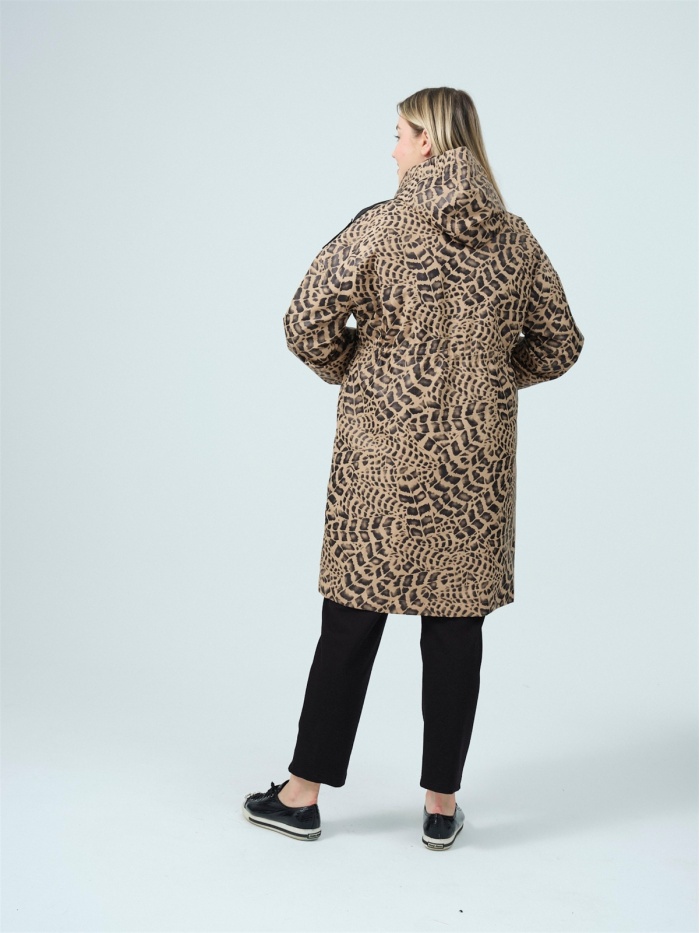 YENİ MOODBASİC KADIN TAŞLI LEOPARLI KAP BB18.61