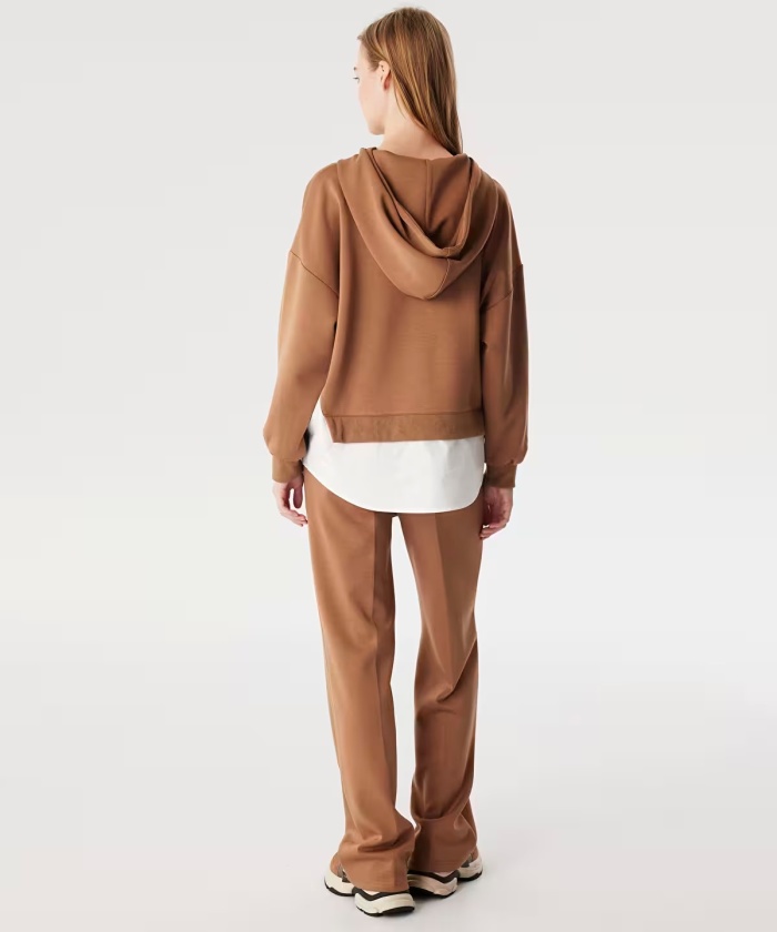YENİ İPEKYOL TWIST KADIN LOGO NAKIŞLI SWEATSHIRT TW6240091065