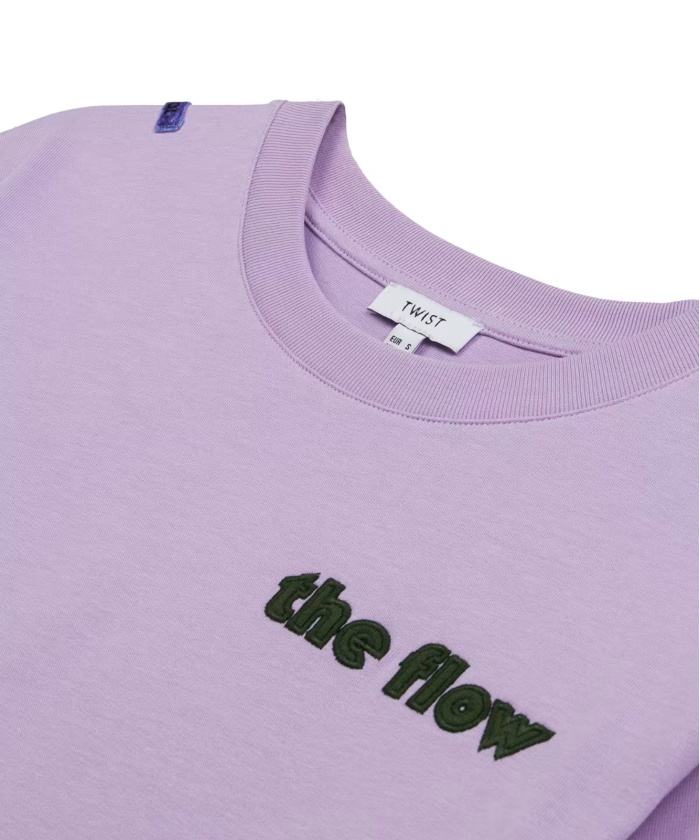 YENİ İPEKYOL TWIST KADIN SLOGAN NAKIŞLI T-SHIRT TS1250070089