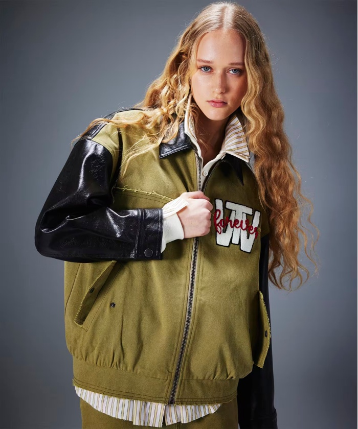 YENİ İPEKYOL TWIST KADIN SUNİ DERİ MIX NON DENİM CEKET TS1250005066