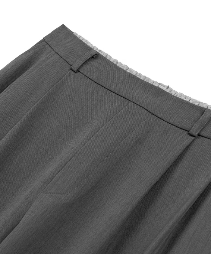 YENİ İPEKYOL TWIST KADIN KUMAŞ MIX WIDE LEG FİT PANTOLON TS1250003087