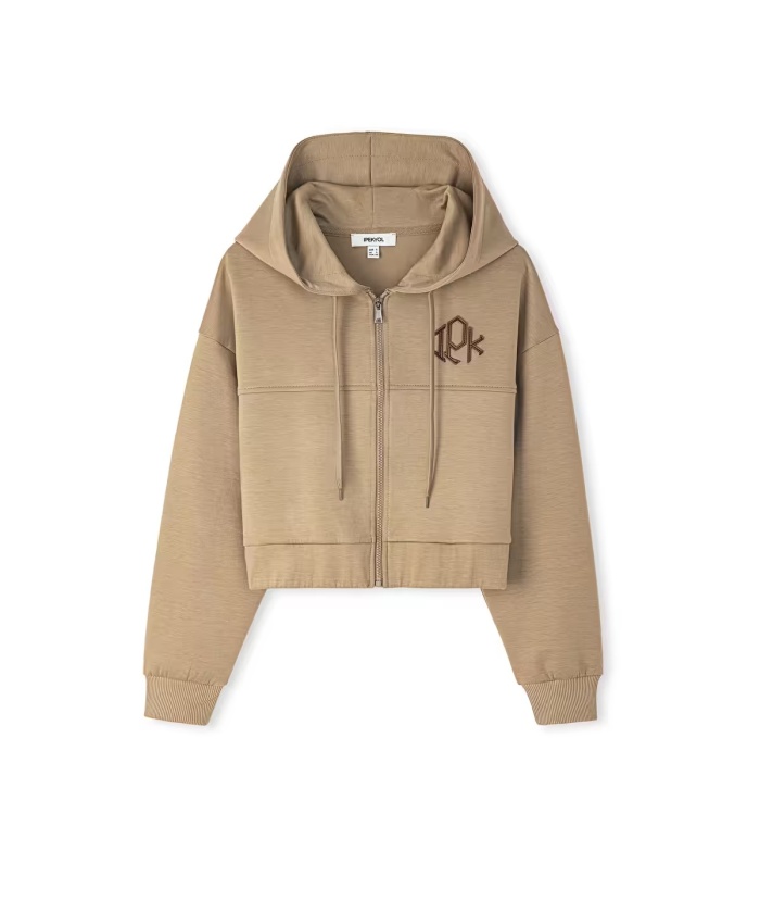 YENİ İPEKYOL KADIN Monogram aplikeli sweatshirt IS1250091020