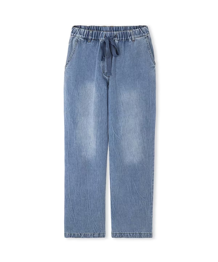 YENİ İPEKYOL KADIN Elastik bel denim pantolon IS1250003128
