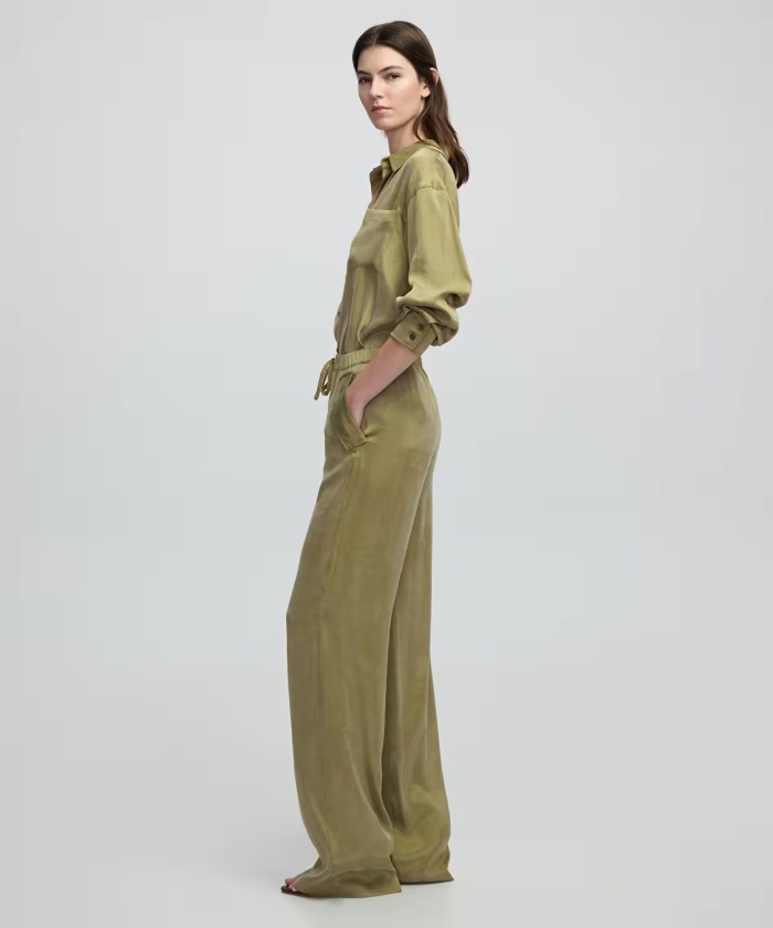 YENİ İPEKYOL KADIN Wide leg fit pantolon IS1250003106