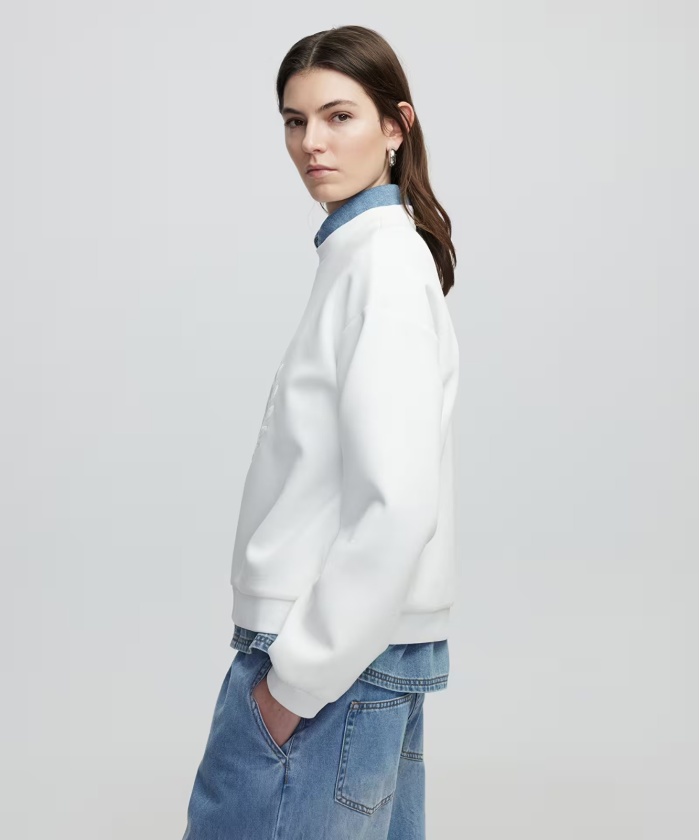 YENİ İPEKYOL KADIN Nakışlı sweatshirt IS1250091012