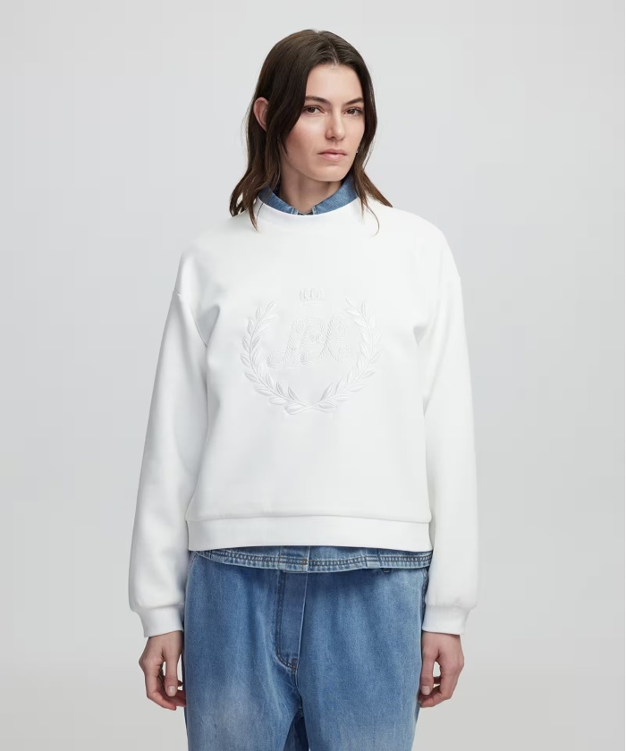 YENİ İPEKYOL KADIN Nakışlı sweatshirt IS1250091012