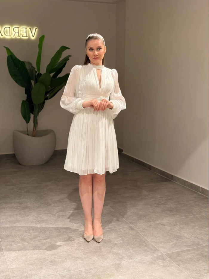 YENİ VERDA MODA KADIN TİVAT ABİYE ELBİSE TİVAT