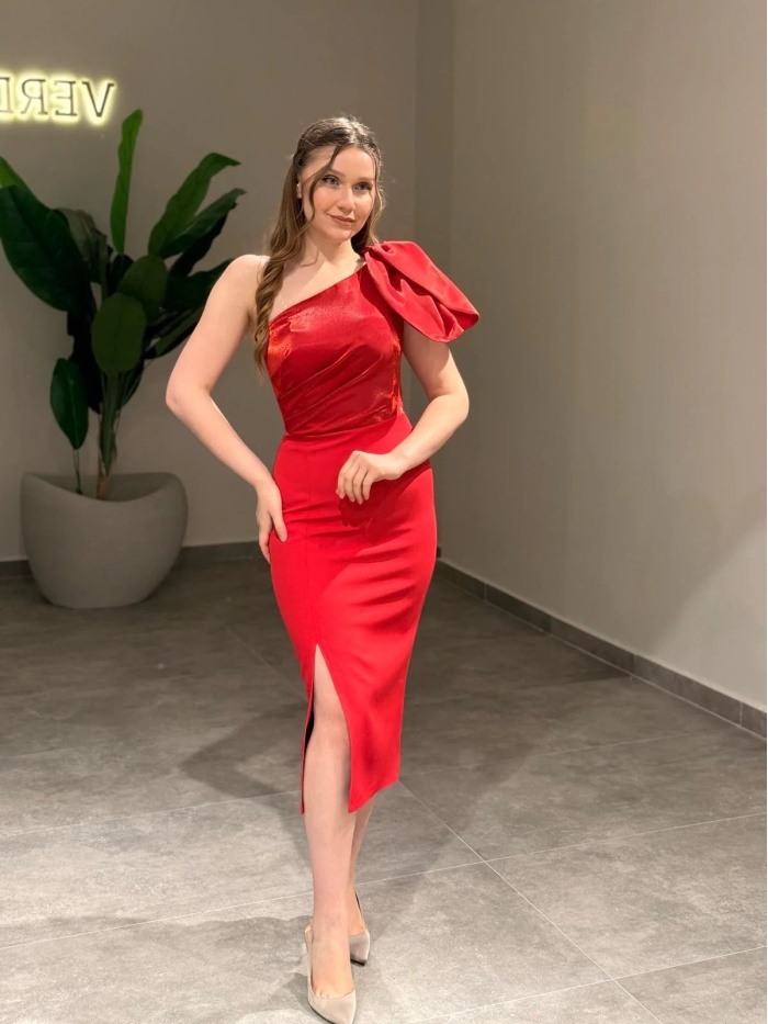 YENİ VERDA MODA KADIN TEDRA ABİYE ELBİSE TEDRA